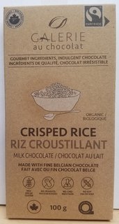 Galerie - Crisped Rice Milk Chocolate